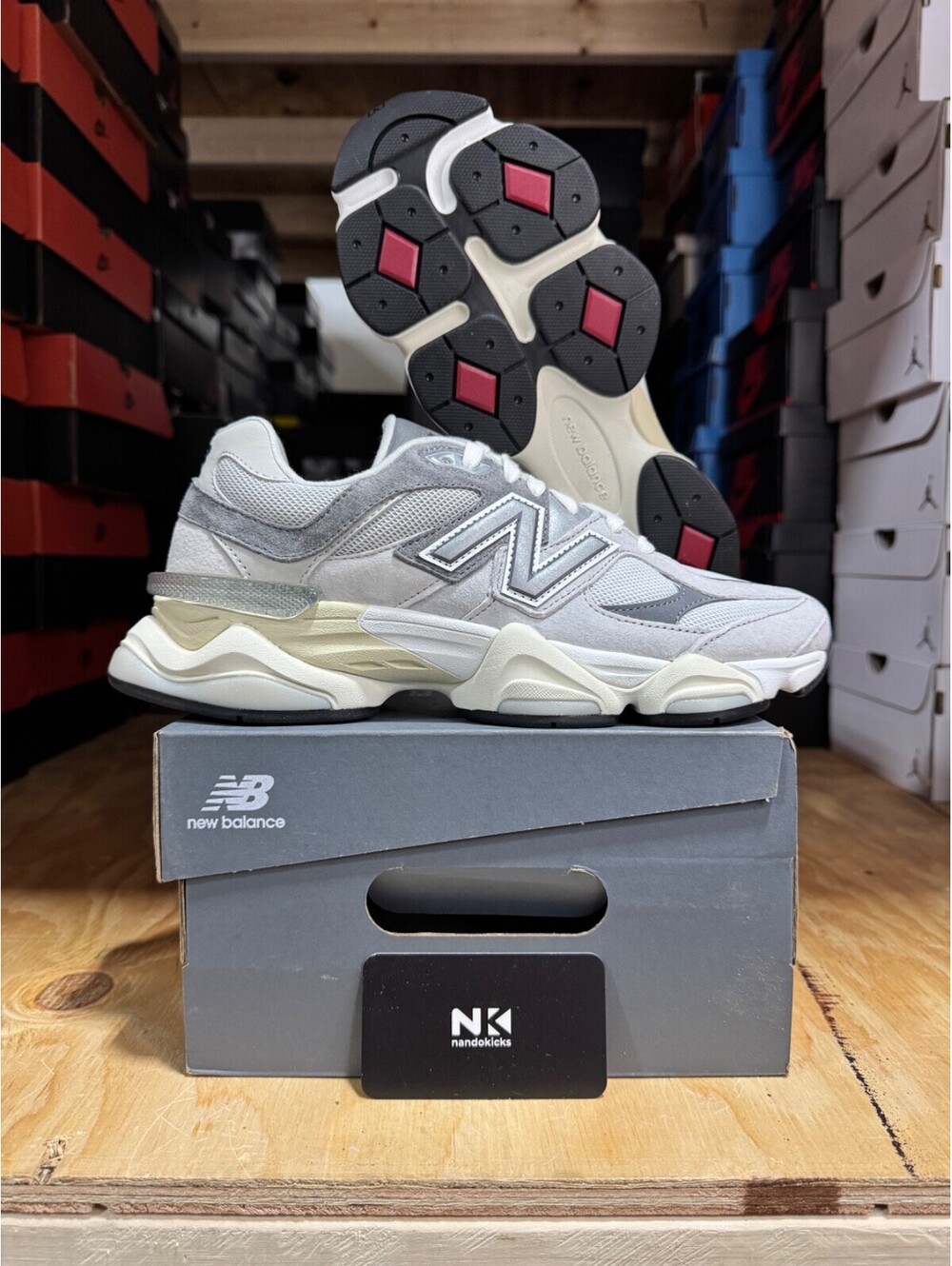New Balance 9060 'Raincloud' U9060GRY MENS SIZE 13